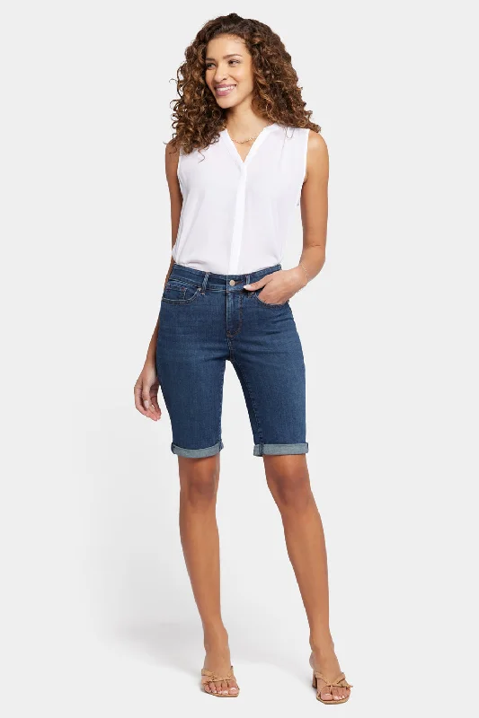 High - rise flare women jeans for a 70s - inspired lookBriella 11 Inch Denim Shorts - Gold Coast High - rise flare women jeans for a 70s - inspired lookBriella 11 Inch Denim Shorts - Gold Coast
