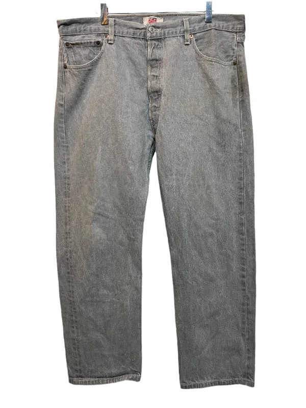 High - rise flare women jeans for a 70s - inspired lookLevi 501 Light Blue Jeans (W38) High - rise flare women jeans for a 70s - inspired lookLevi 501 Light Blue Jeans (W38)
