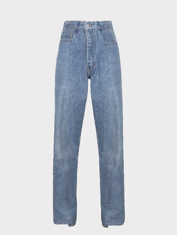 Straight - leg women jeans with a classic and timeless appealBoyfriend Jean Light Blue Straight - leg women jeans with a classic and timeless appealBoyfriend Jean Light Blue