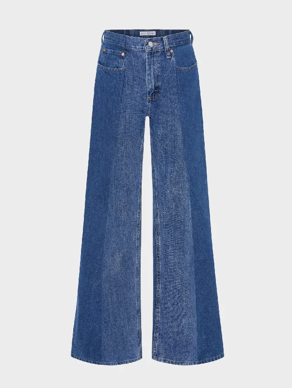 Distressed women jeans for a trendy and edgy lookOdette Jeans Mid Blue