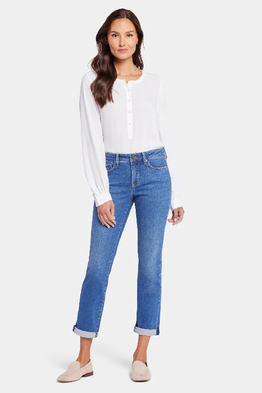Embellished women jeans with studs or rhinestones for a glamorous touchSheri Slim Ankle Jeans In Petite - Rockford Embellished women jeans with studs or rhinestones for a glamorous touchSheri Slim Ankle Jeans In Petite - Rockford
