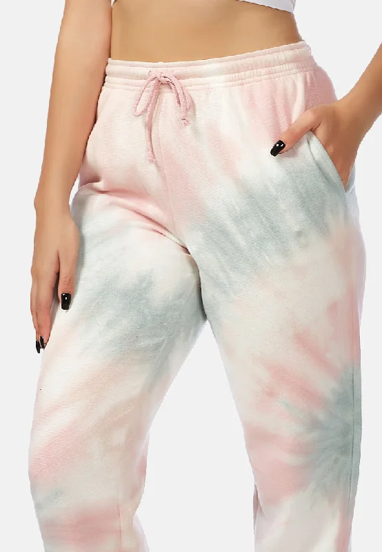 Button - fly women jeans with a traditional touchTie-Dye Joggers