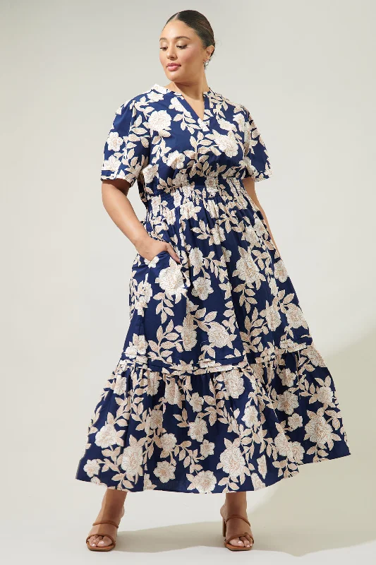 Halter Neck Women Dress to Show Off the Shoulders and NecklineLilo Night Tropics Belraj Poplin Maxi Dress Curve Halter Neck Women Dress to Show Off the Shoulders and NecklineLilo Night Tropics Belraj Poplin Maxi Dress Curve
