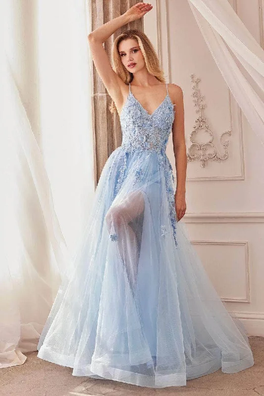 Mermaid - Style Women Dress with a Fitted Silhouette for Special OccasionsAndrea and Leo A1191 - Floral Embroidered Prom Gown Mermaid - Style Women Dress with a Fitted Silhouette for Special OccasionsAndrea and Leo A1191 - Floral Embroidered Prom Gown