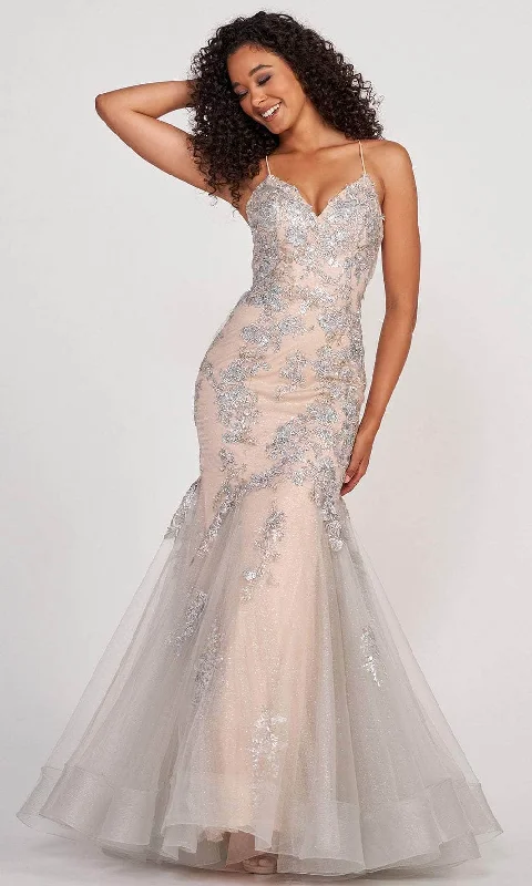Lace - Embellished Women Dress for an Elegant and Sophisticated AppearanceColette for Mon Cheri CL2004 - Beaded Lace Mermaid Dress Lace - Embellished Women Dress for an Elegant and Sophisticated AppearanceColette for Mon Cheri CL2004 - Beaded Lace Mermaid Dress