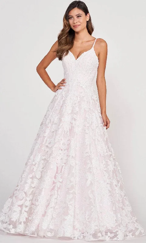 Off - the - Shoulder Women Dress for a Romantic and Feminine LookColette for Mon Cheri CL2008 - Beaded Embroidered A-Line Prom Dress Off - the - Shoulder Women Dress for a Romantic and Feminine LookColette for Mon Cheri CL2008 - Beaded Embroidered A-Line Prom Dress