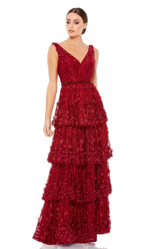 Lace - Embellished Women Dress for an Elegant and Sophisticated AppearanceMac Duggal 67710CL Dress Lace - Embellished Women Dress for an Elegant and Sophisticated AppearanceMac Duggal 67710CL Dress