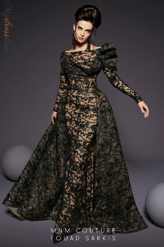 Backless Women Dress for a Sexy and Alluring Look at Evening EventsMNM Couture 2441