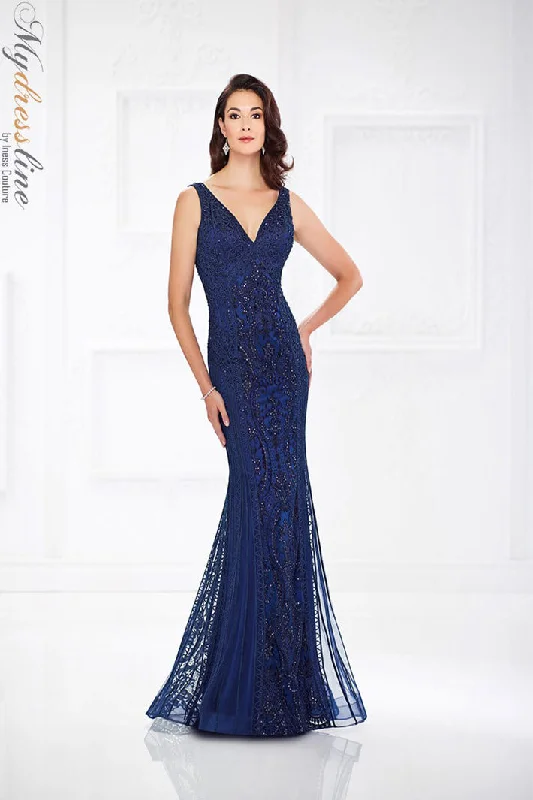 Wrap - Style Women Dress with Adjustable Fit for All Body TypesMon Cheri Montage 118975 Wrap - Style Women Dress with Adjustable Fit for All Body TypesMon Cheri Montage 118975