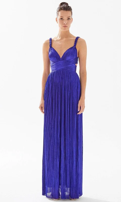 Lace - Embellished Women Dress for an Elegant and Sophisticated AppearanceTarik Ediz 98217 - Braided Strap Ruched Column Dress Lace - Embellished Women Dress for an Elegant and Sophisticated AppearanceTarik Ediz 98217 - Braided Strap Ruched Column Dress
