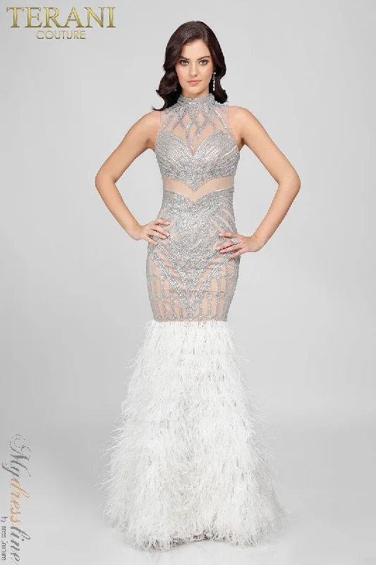 Shift Women Dress with a Simple and Classic Design for Everyday WearTerani Couture 1721GL4452 Shift Women Dress with a Simple and Classic Design for Everyday WearTerani Couture 1721GL4452