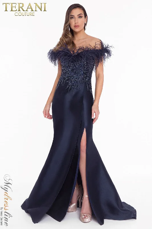 Shift Women Dress with a Simple and Classic Design for Everyday WearTerani Couture 1821E7142 Shift Women Dress with a Simple and Classic Design for Everyday WearTerani Couture 1821E7142