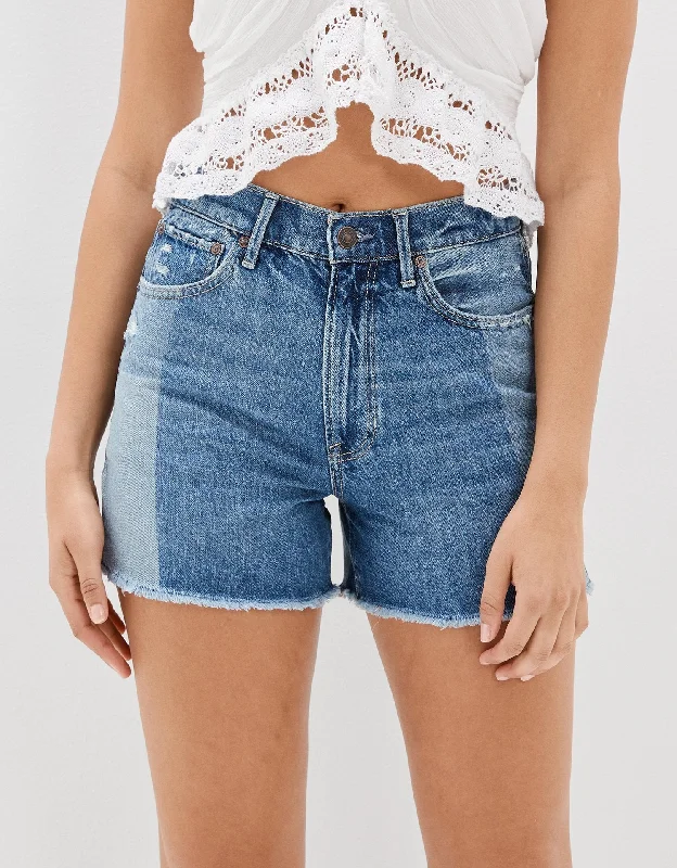 Linen Women Shorts for Breathable Comfort in Hot WeatherAE Denim Highest Waist '90s Boyfriend Short Linen Women Shorts for Breathable Comfort in Hot WeatherAE Denim Highest Waist '90s Boyfriend Short