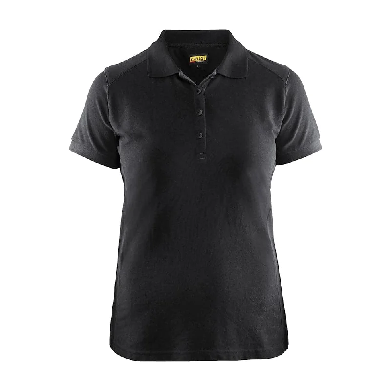 Muscle Women T Shirt for a Sporty and Casual LookBlaklader 3390 Women's Polo Shirt Black Muscle Women T Shirt for a Sporty and Casual LookBlaklader 3390 Women's Polo Shirt Black