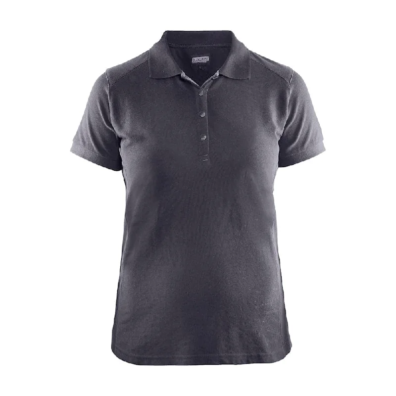 Moisture - Wicking Women T Shirt for Active LifestylesBlaklader 3390 Women's Polo Shirt Mid Grey Moisture - Wicking Women T Shirt for Active LifestylesBlaklader 3390 Women's Polo Shirt Mid Grey