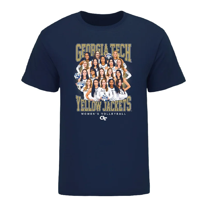 Muscle Women T Shirt for a Sporty and Casual LookGeorgia Tech Yellow Jackets 2024-2025 Women's Volleyball Team T-Shirt Muscle Women T Shirt for a Sporty and Casual LookGeorgia Tech Yellow Jackets 2024-2025 Women's Volleyball Team T-Shirt