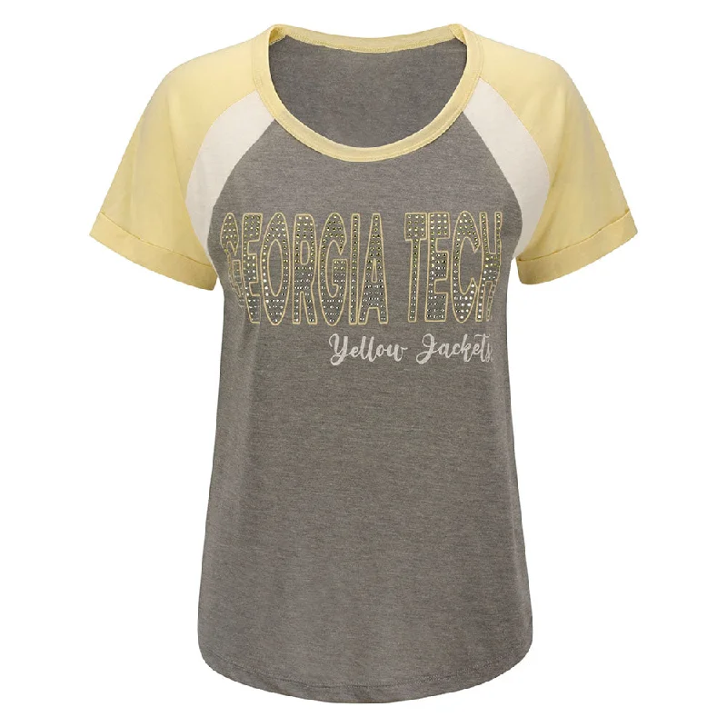V - Neck Women T Shirt to Enhance the NecklineLadies Georgia Tech Yellow Jackets Funny Valentine Short Sleeve V - Neck Women T Shirt to Enhance the NecklineLadies Georgia Tech Yellow Jackets Funny Valentine Short Sleeve