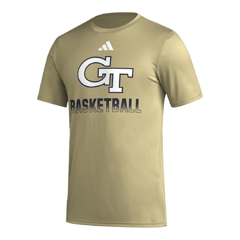Striped Women T Shirt in a Classic PatternGeorgia Tech Yellow Jackets Adidas Pre-Game Fade Basketball Gold T-Shirt Striped Women T Shirt in a Classic PatternGeorgia Tech Yellow Jackets Adidas Pre-Game Fade Basketball Gold T-Shirt