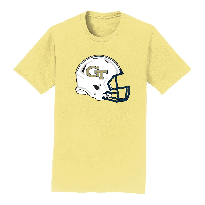 Sheer Women T Shirt for a Stylish and Alluring LookGeorgia Tech Yellow Jackets Football Helmet Gold T-Shirt Sheer Women T Shirt for a Stylish and Alluring LookGeorgia Tech Yellow Jackets Football Helmet Gold T-Shirt