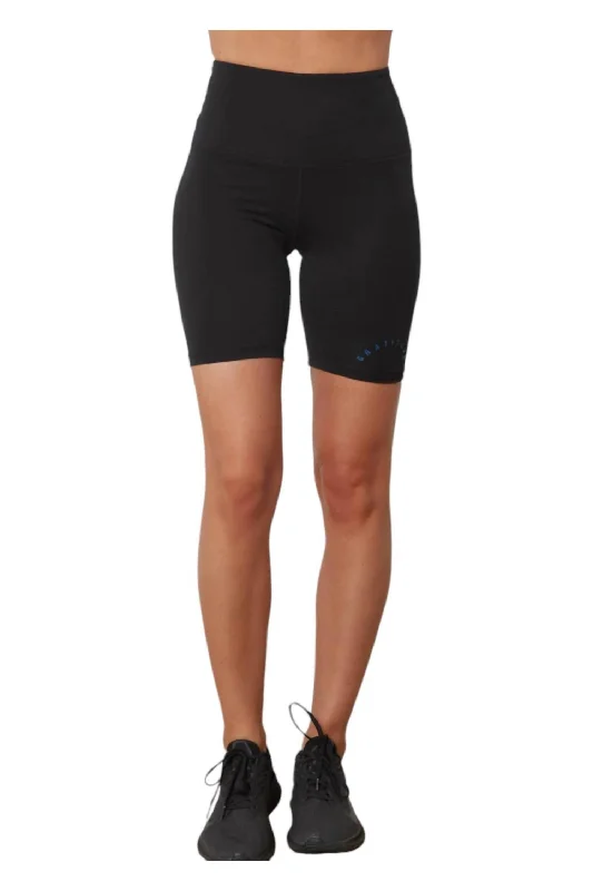 Cargo Women Shorts with Multiple Pockets for FunctionalityKaleb Gratitude Biker Short In Black Cargo Women Shorts with Multiple Pockets for FunctionalityKaleb Gratitude Biker Short In Black