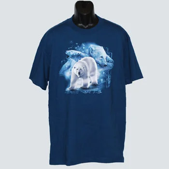 Long Sleeve Women T Shirt for Cooler WeatherYouth Northern King Bear T-Shirt (Polar Bear) Long Sleeve Women T Shirt for Cooler WeatherYouth Northern King Bear T-Shirt (Polar Bear)