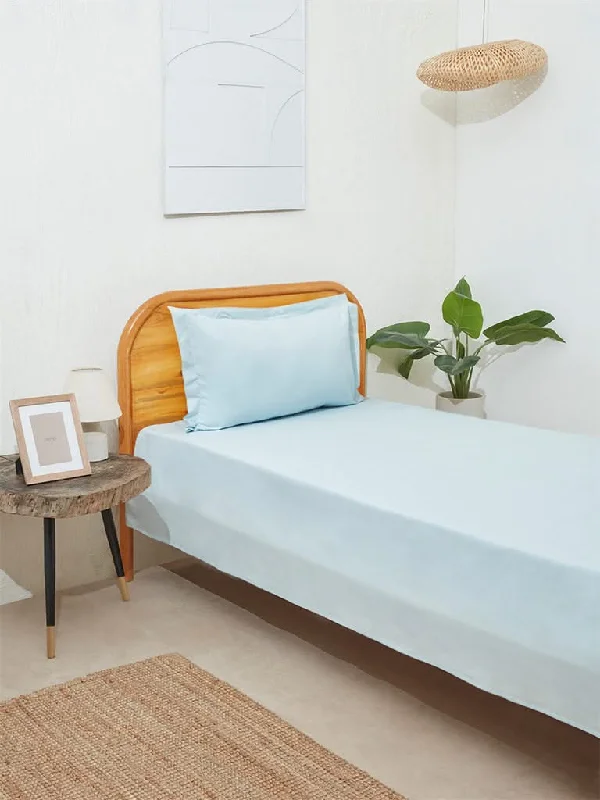 Embroidered Women Shorts with Intricate DesignsWestside Home Light Blue Single Bed Fitted Sheet and Pillowcase Set Embroidered Women Shorts with Intricate DesignsWestside Home Light Blue Single Bed Fitted Sheet and Pillowcase Set
