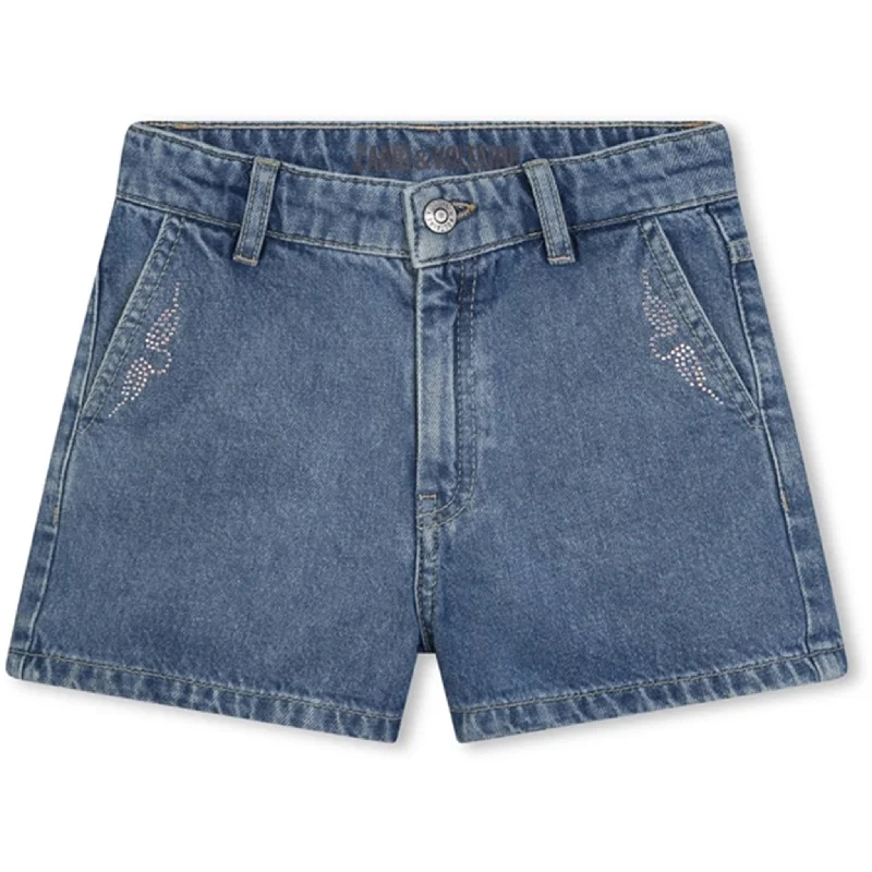 Denim Women Shorts with Distressed Details for a Casual VibeZadig & Voltaire Denim Blue Denim Shorts Denim Women Shorts with Distressed Details for a Casual VibeZadig & Voltaire Denim Blue Denim Shorts