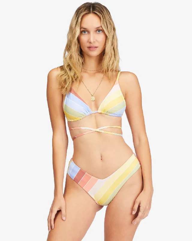 High - performance bikini with quick - drying fabric for active swimmersBrighter Daze Slide Tall Triangle Bikini Top - Multi High - performance bikini with quick - drying fabric for active swimmersBrighter Daze Slide Tall Triangle Bikini Top - Multi