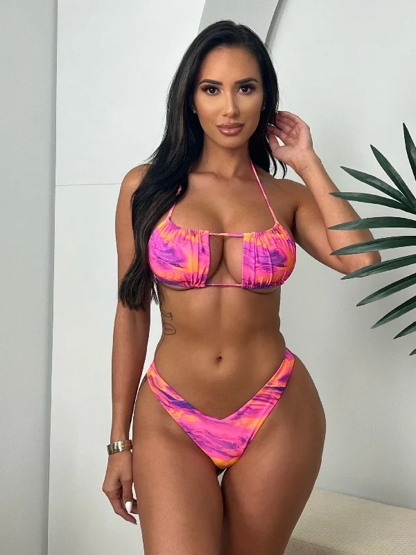 High - waisted bikini for a retro and tummy - flattering lookEUPHORIA MULTIWAY TOP