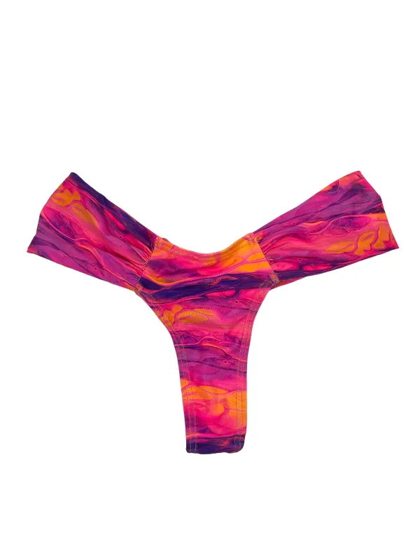 Sustainable bikini made from recycled materials for eco - conscious beachgoersEUPHORIA RUCHED BOTTOM Sustainable bikini made from recycled materials for eco - conscious beachgoersEUPHORIA RUCHED BOTTOM