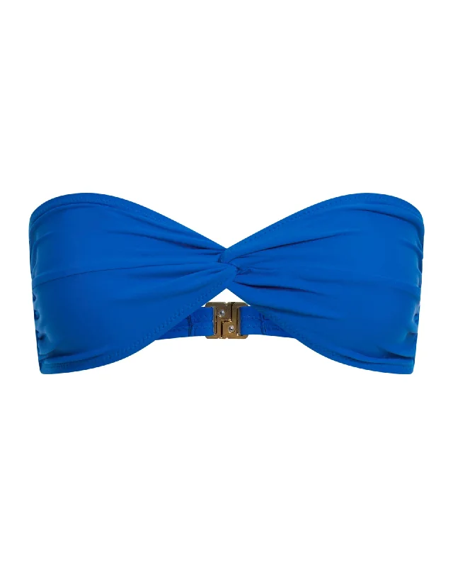 Metallic - finish bikini for a glamorous and eye - catching poolside lookPositano Top Cobalt Metallic - finish bikini for a glamorous and eye - catching poolside lookPositano Top Cobalt