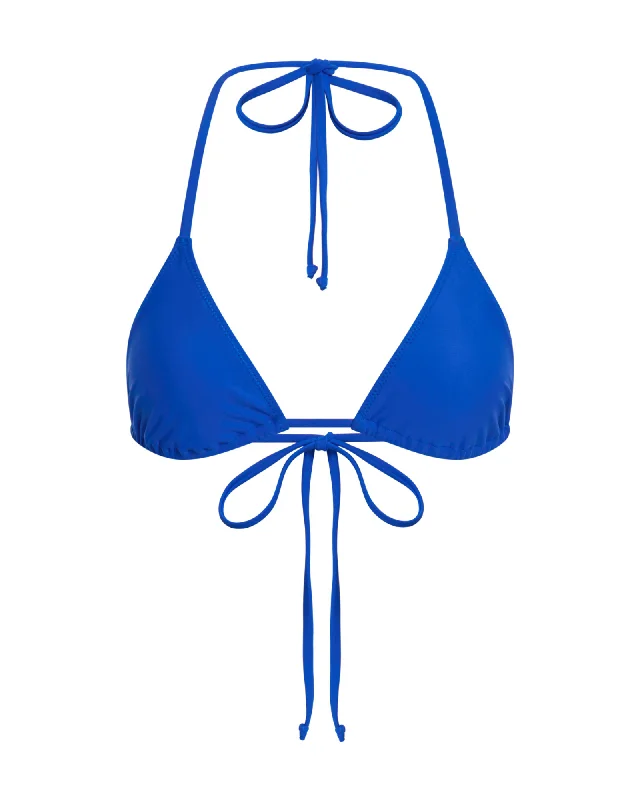 Neon - colored bikini to stand out on the beachRio Top Azul