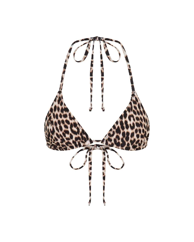 Tie - side bikini bottoms for an adjustable and stylish fitRio Top Leopard