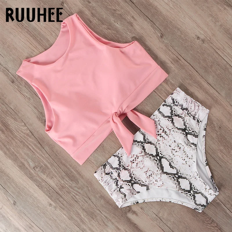 Lace - trimmed bikini for an elegant and romantic touchRUUHEE Swimsuit Women Bikini 2020 mujer Swimwear High Waist Bikini Set Sport Tops Bathing Suit Women Padded Beach Wear Biquinis Lace - trimmed bikini for an elegant and romantic touchRUUHEE Swimsuit Women Bikini 2020 mujer Swimwear High Waist Bikini Set Sport Tops Bathing Suit Women Padded Beach Wear Biquinis