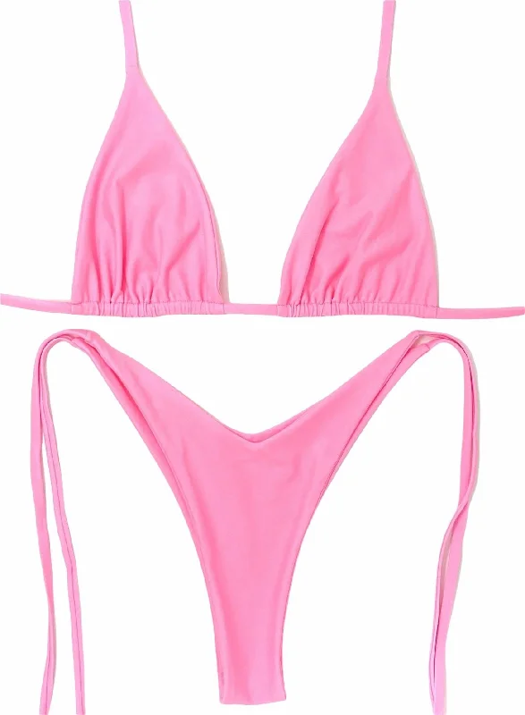 High - performance bikini with quick - drying fabric for active swimmersSOBE V CUT BOTTOM - BUBBLE GUM PINK High - performance bikini with quick - drying fabric for active swimmersSOBE V CUT BOTTOM - BUBBLE GUM PINK
