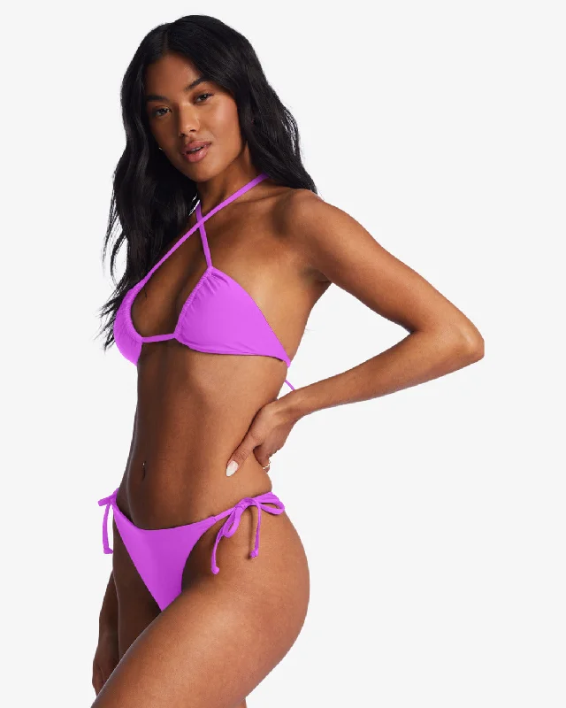 Metallic - finish bikini for a glamorous and eye - catching poolside lookSol Searcher Multi-Way Triangle Bikini Top - Bright Orchid Metallic - finish bikini for a glamorous and eye - catching poolside lookSol Searcher Multi-Way Triangle Bikini Top - Bright Orchid