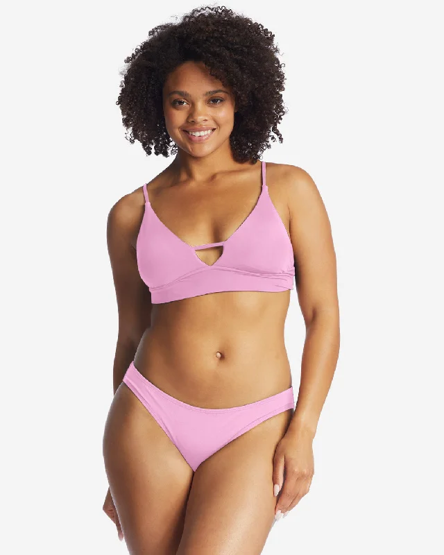Plus - size bikini with full - coverage options for comfort and confidenceSol Searcher V-Neck Cami Bikini Top - Paradise Pink Plus - size bikini with full - coverage options for comfort and confidenceSol Searcher V-Neck Cami Bikini Top - Paradise Pink