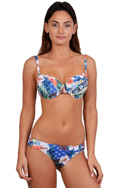 High - performance bikini with quick - drying fabric for active swimmersTIKI ISLAND D/DD RUCHE UNDERWIRE TOP High - performance bikini with quick - drying fabric for active swimmersTIKI ISLAND D/DD RUCHE UNDERWIRE TOP