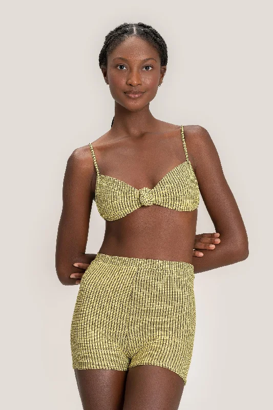 Tropical - themed bikini for a vacation - ready beach outfitTresse Tie Top