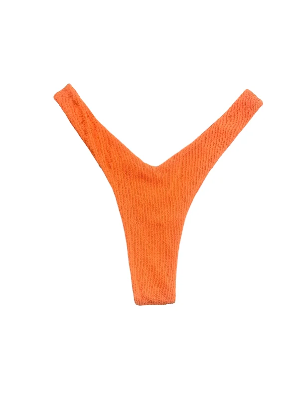 UV - protection bikini for safe sun exposure during beach daysWAVES Y CUT BOTTOM- CORAL UV - protection bikini for safe sun exposure during beach daysWAVES Y CUT BOTTOM- CORAL