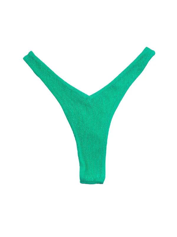 Maternity bikini for expecting mothers to enjoy the beach comfortablyWAVES Y CUT BOTTOM- SEA FOAM Maternity bikini for expecting mothers to enjoy the beach comfortablyWAVES Y CUT BOTTOM- SEA FOAM